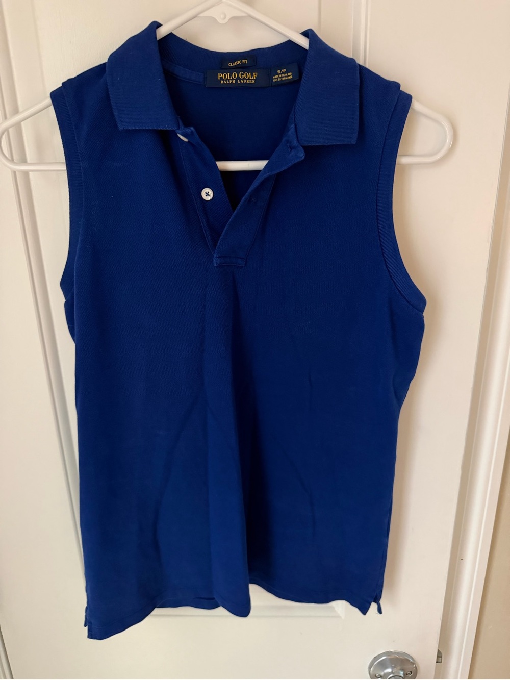 Polo by Ralph Lauren Sleeveless Polo in Royal Blue
